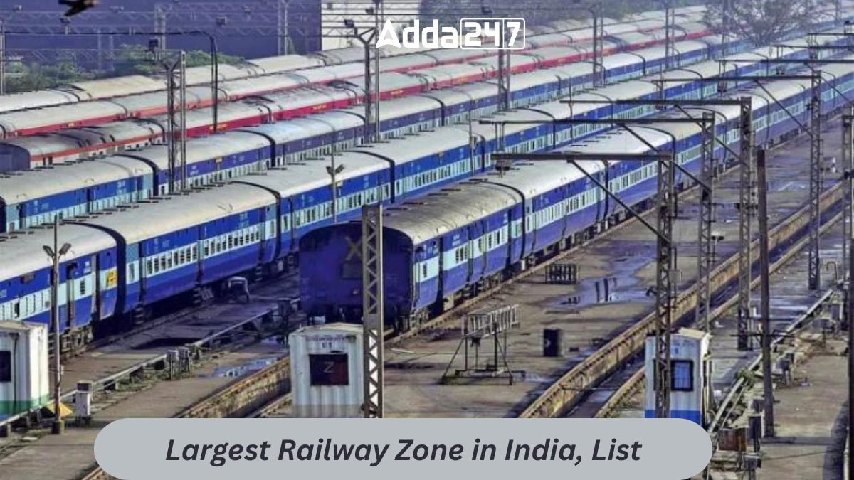 Largest Railway Zone in India, List