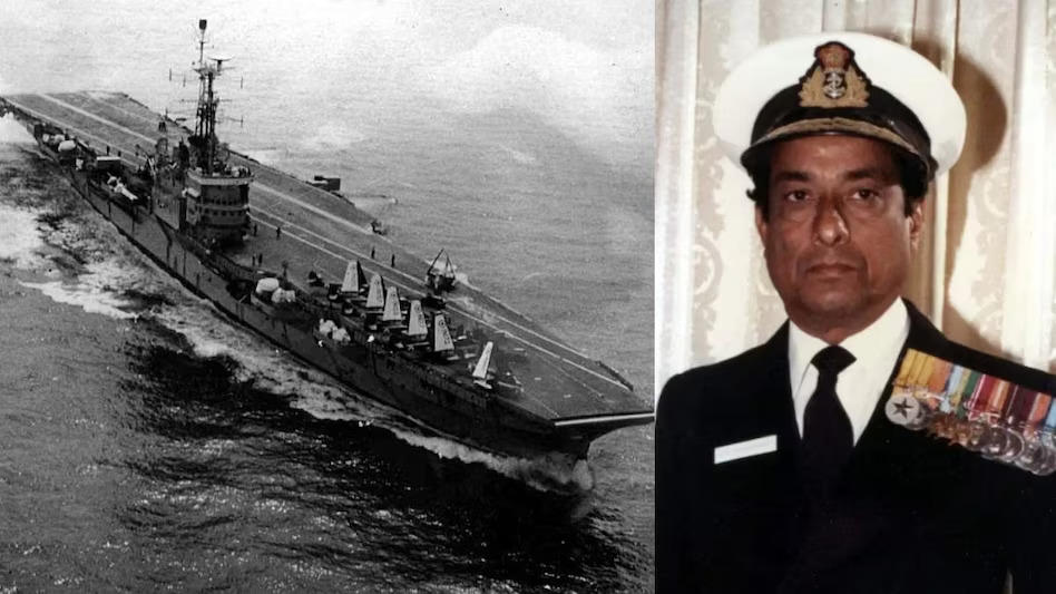 Lt. Vice Admiral Benoy Roy Chowdhury Posthumously Honored With 'Vir Chakra'
