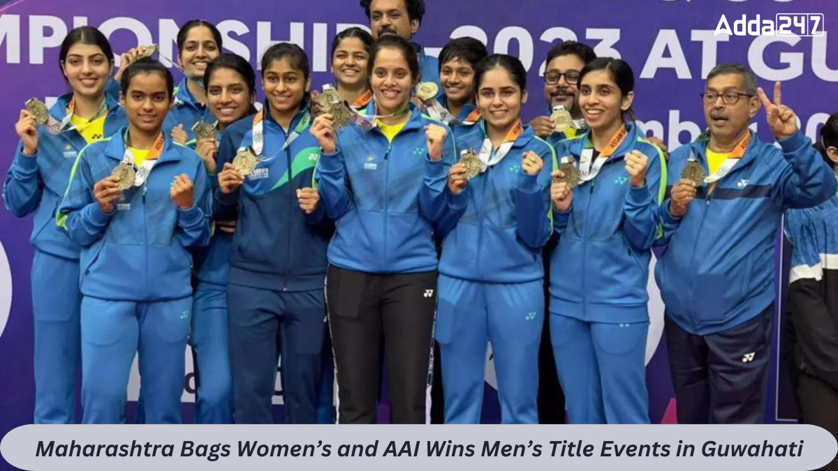 Maharashtra Bags Women’s and AAI Wins Men’s Title Events in Guwahati
