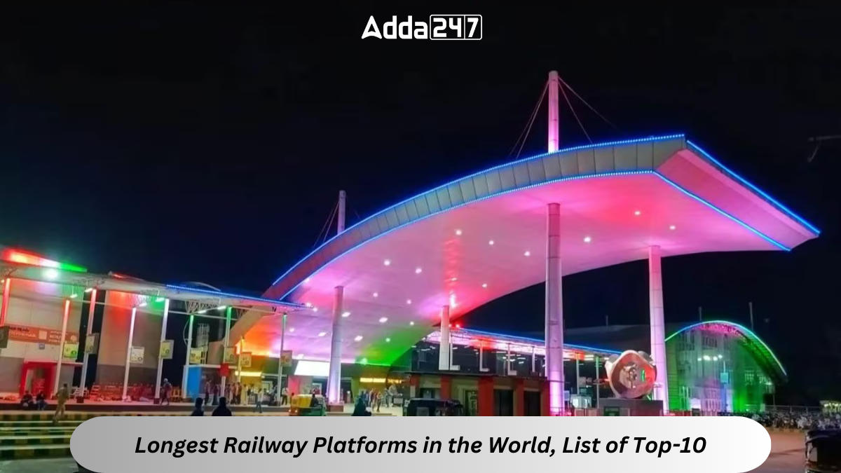 Longest Railway Platforms in the World, List of Top-10