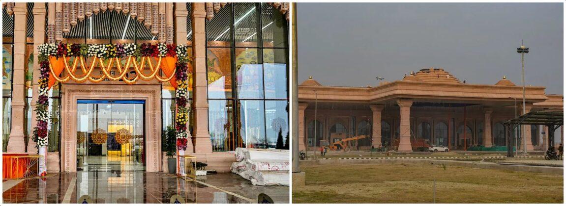 PM Modi Unveils Airport, Station Ahead Of Ram Temple Consecration In Ayodhya