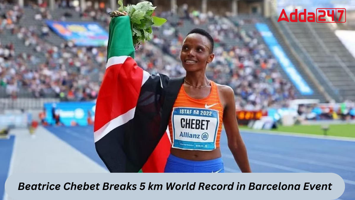 Beatrice Chebet Breaks 5 Km World Record In Barcelona Event