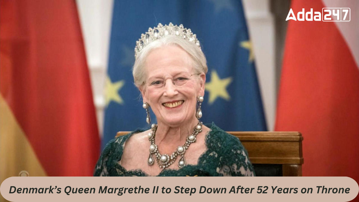 Denmark’s Queen Margrethe II to Step Down After 52 Years on Throne