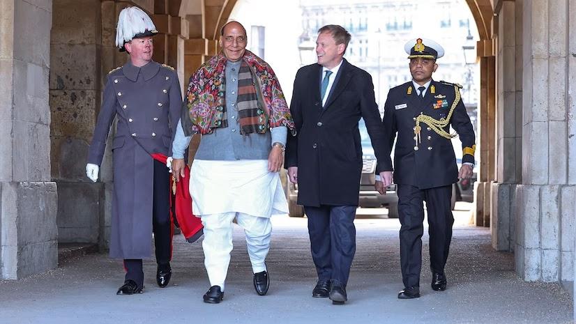 Rajnath Singh Visits UK For Defense And Security Talks