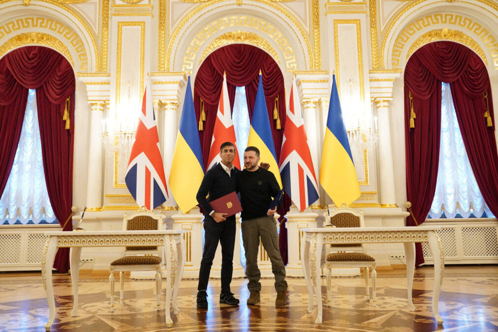 Security Agreement Signed Between Ukraine And Britain In Kyiv