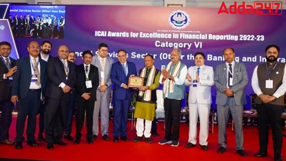 REC Limited Wins ICAI Award for Excellence in Financial Reporting FY 2022-23