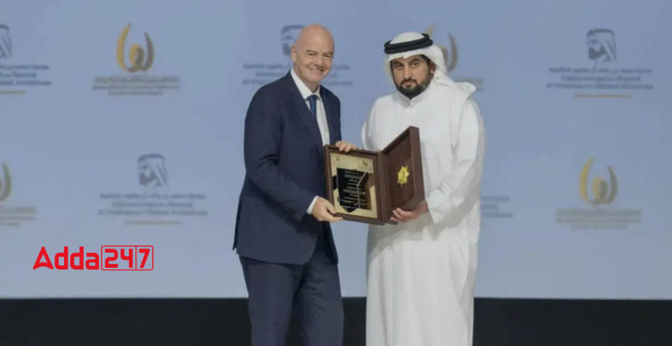 Gianni Infantino Honored With Sports Personality Award In Dubai