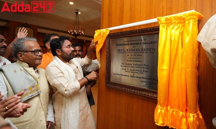 Union Minister G. Kishan Reddy Inaugurates Five New Galleries at Salar Jung Museum in Hyderabad