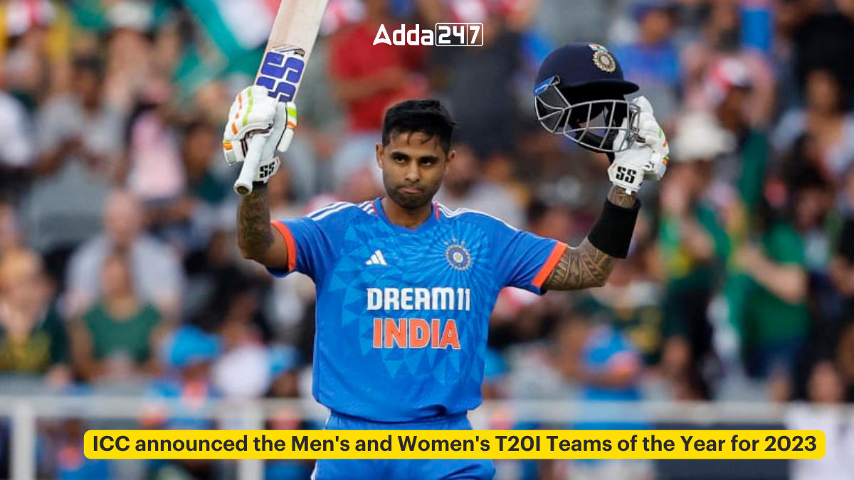 ICC announced the Men's and Women's T20I Teams of the Year for 2023
