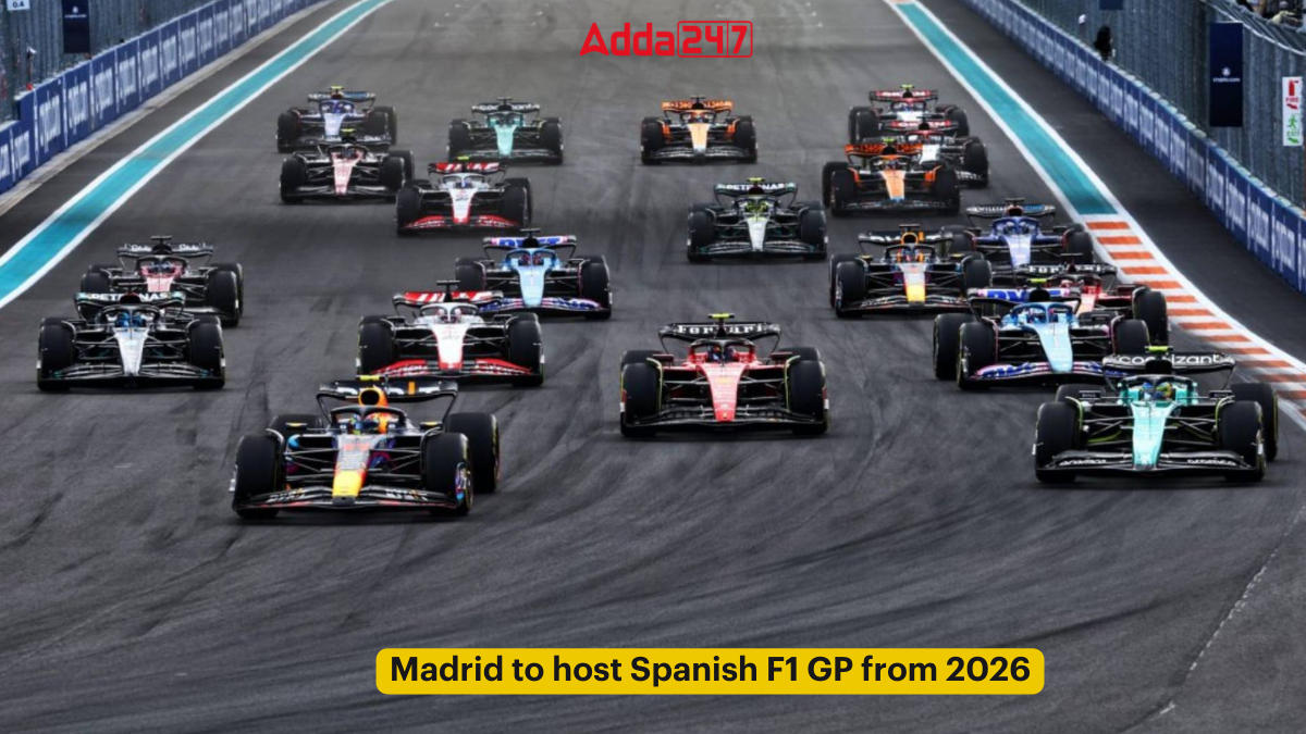 Madrid to host Spanish F1 GP from 2026