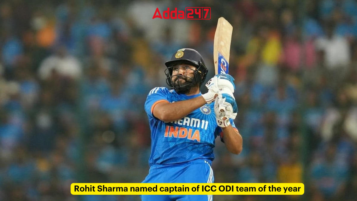 ICC Awards 2023: Rohit Sharma named captain of ICC ODI team of the year