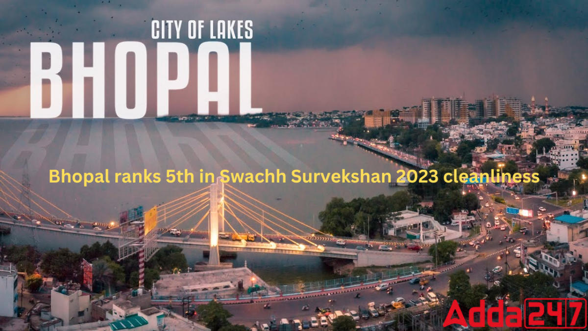Bhopal Ranks 5th In Swachh Survekshan 2023 Cleanliness