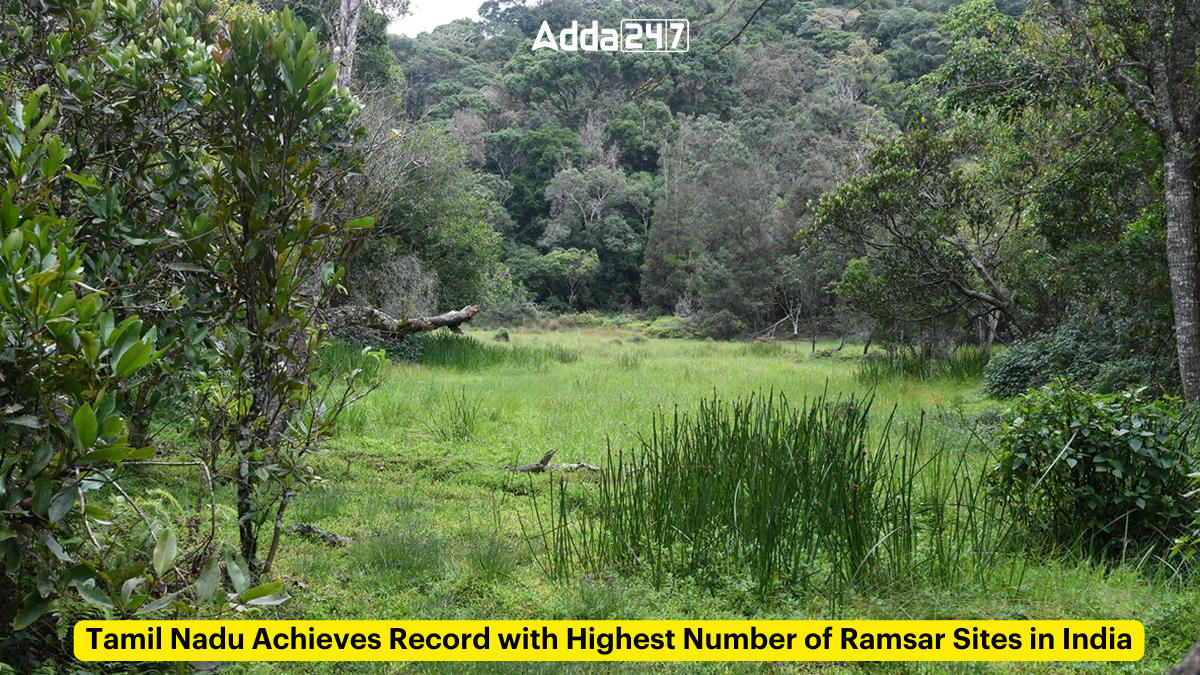 Tamil Nadu Achieves Record with Highest Number of Ramsar Sites in India