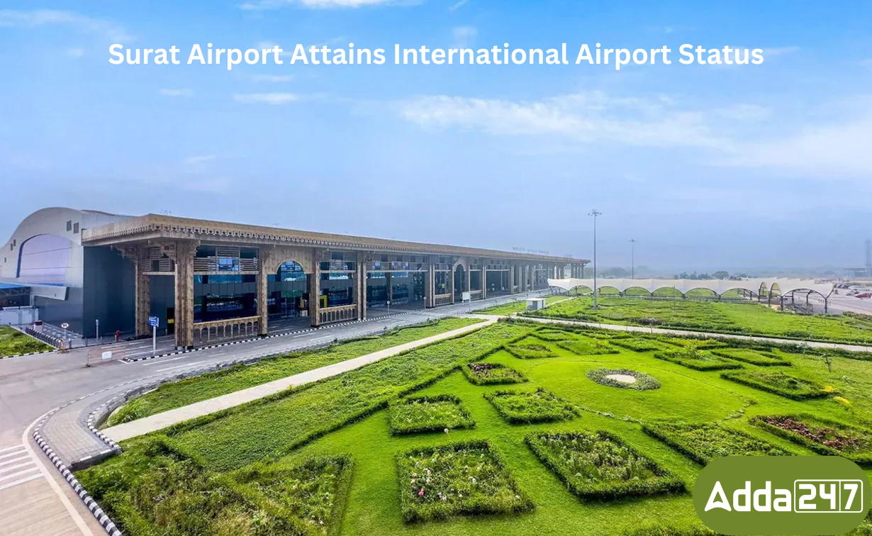 Surat Airport Attains International Airport Status
