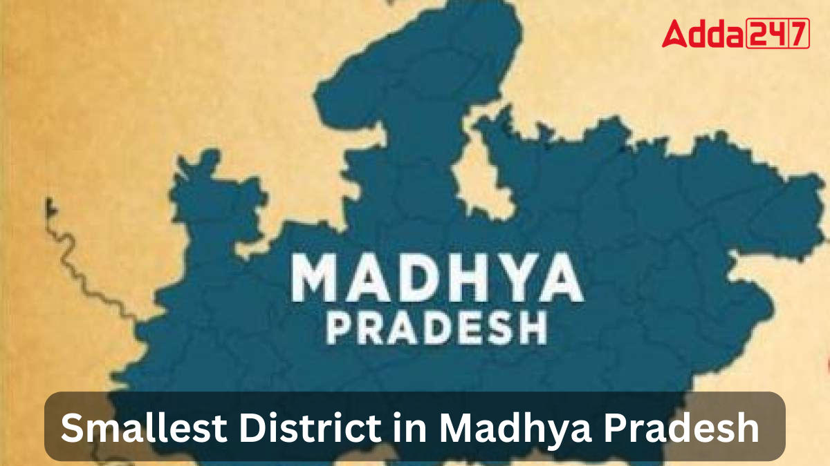 Smallest District in Madhya Pradesh