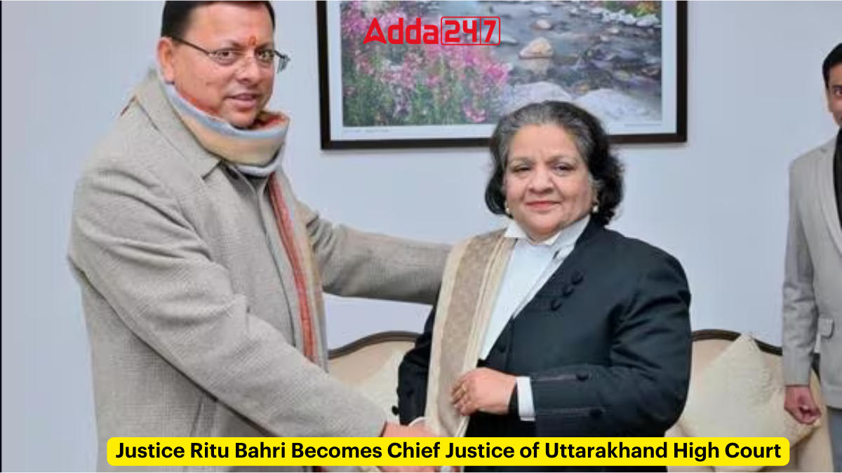 Justice Ritu Bahri Becomes Chief Justice of Uttarakhand High Court