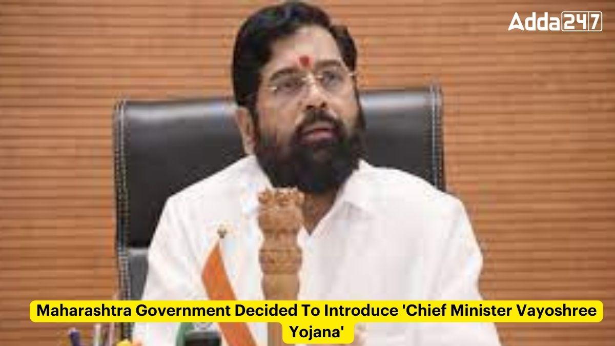 Maharashtra Government Decided To Introduce 'Chief Minister Vayoshree Yojana'