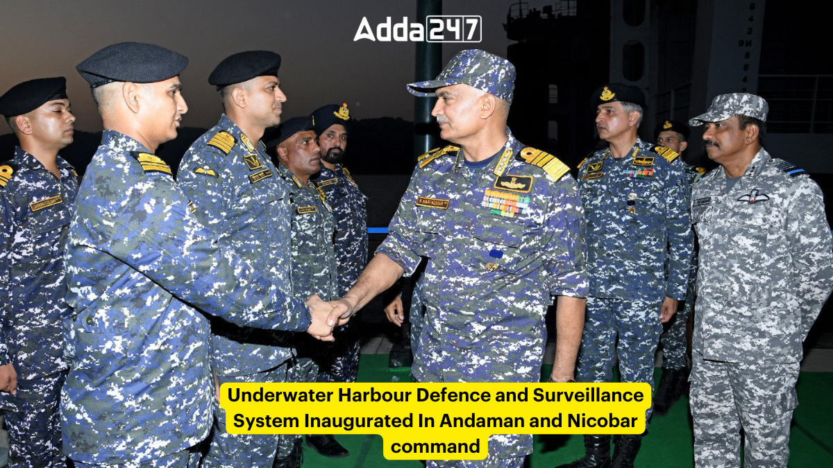 Underwater Harbour Defence and Surveillance System Inaugurated In Andaman and Nicobar command