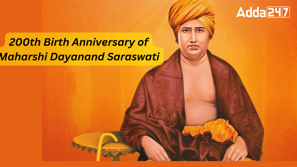 200th Birth Anniversary of Maharshi Dayanand Saraswati