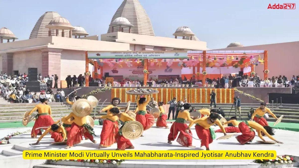 Prime Minister Modi Virtually Unveils Mahabharata-Inspired Jyotisar Anubhav Kendra