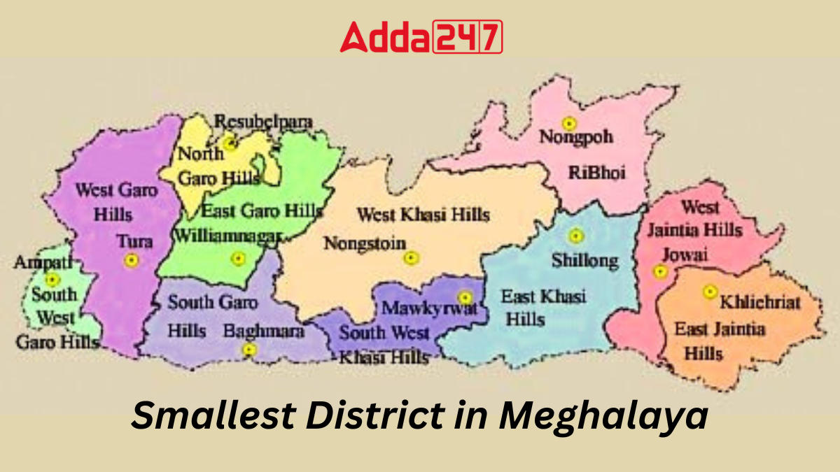 Smallest District in Meghalaya