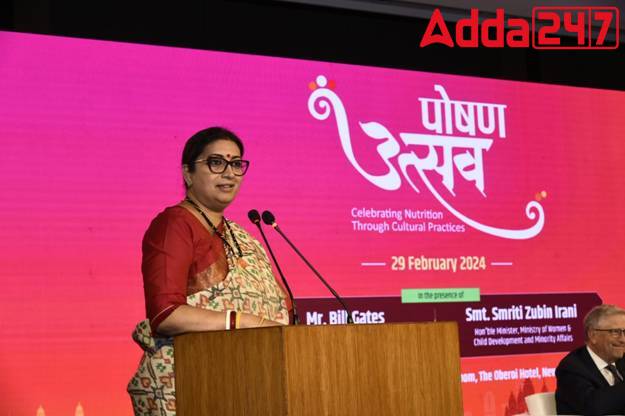 Ministry of Women and Child Development Organizes ‘Poshan Utsav: Celebrating Nutrition’ to promote good nutrition behavior