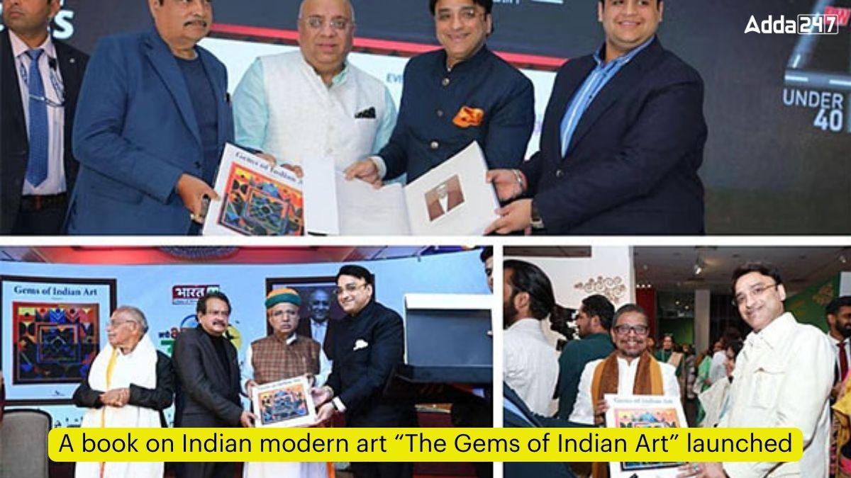 A book on Indian modern art “The Gems of Indian Art” launched