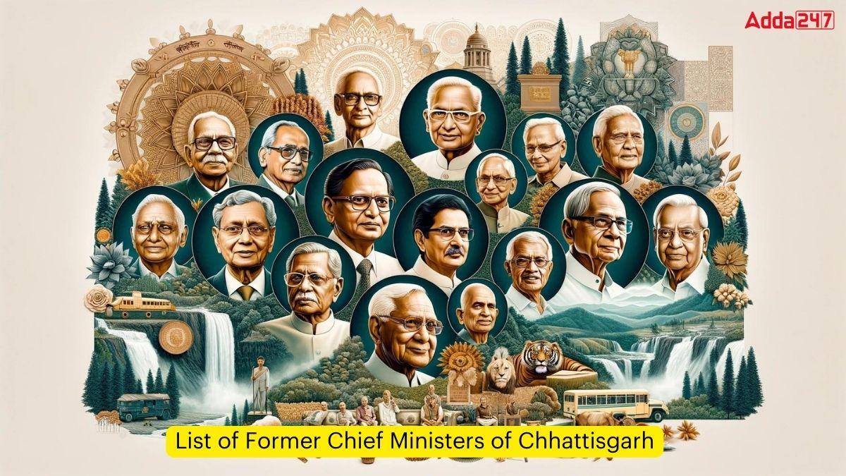 List of Former Chief Ministers of Chhattisgarh