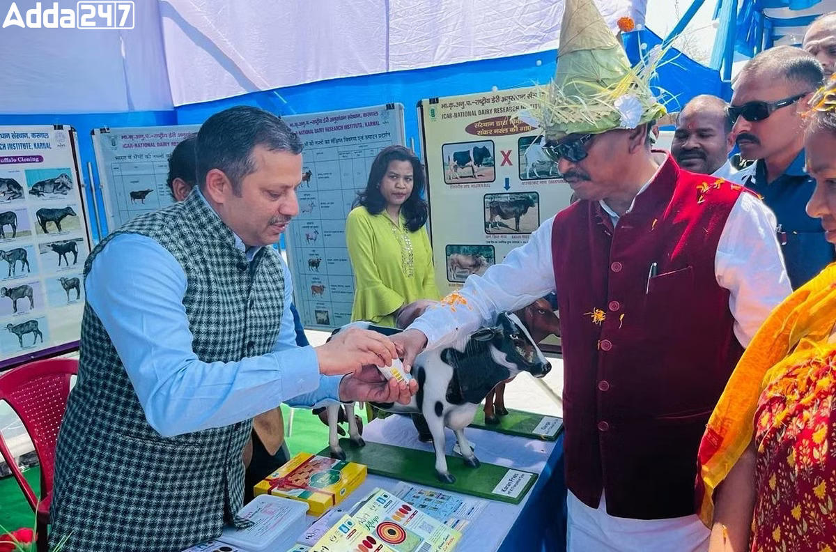 Union Minister Arjun Munda Inaugurates National Dairy Mela and Agricultural Exhibition in Jharkhand