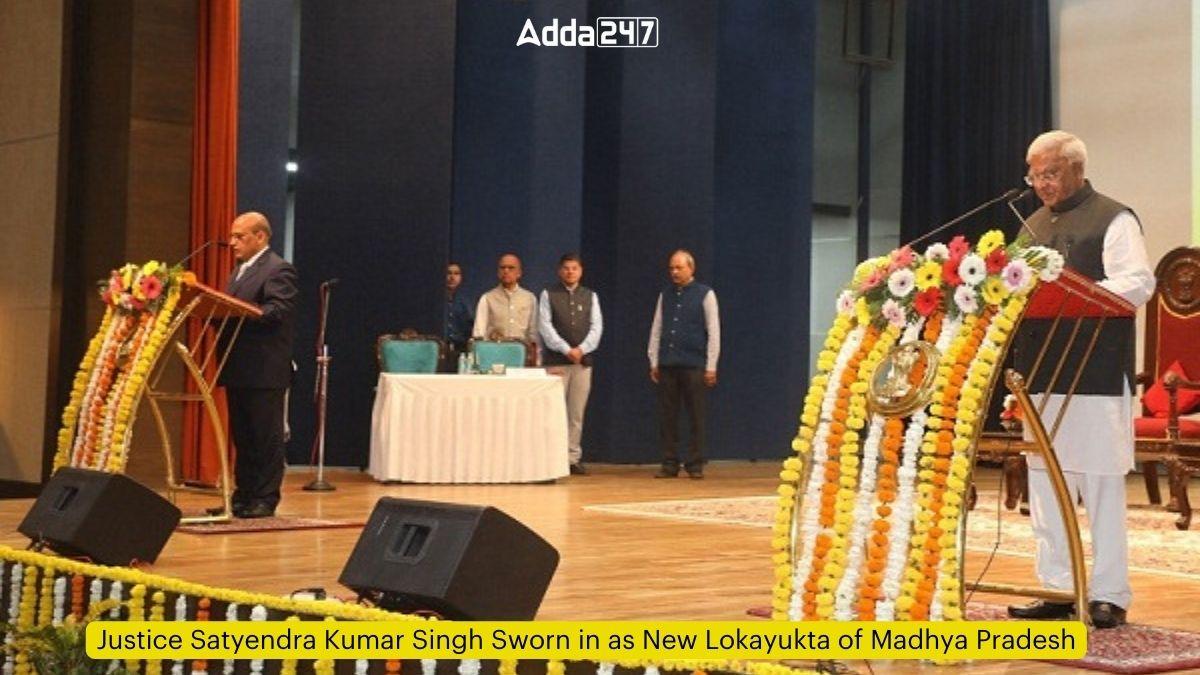 Justice Satyendra Kumar Singh Sworn in as New Lokayukta of Madhya Pradesh
