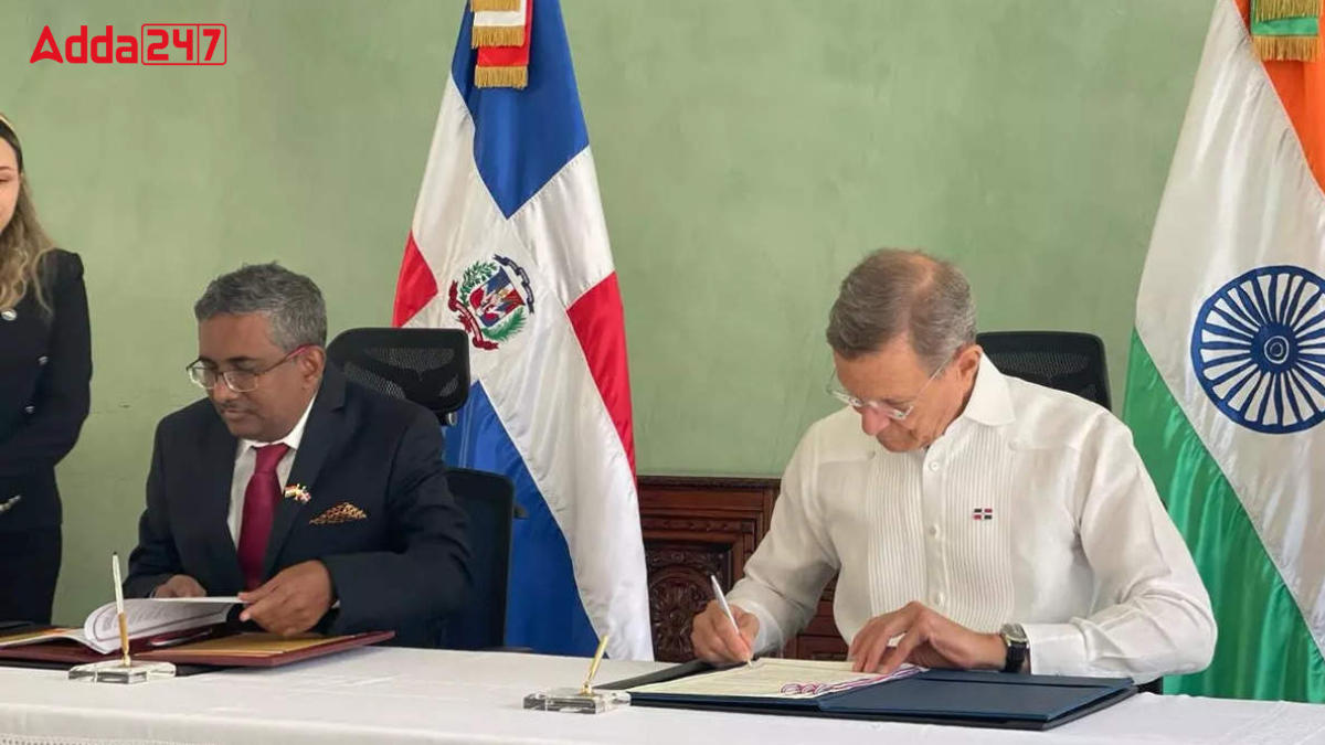 India And Dominican Republic Sign Protocol To Establish Joint Economic And Trade Committee