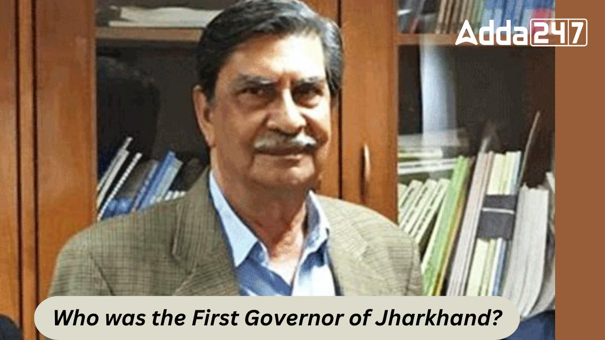 First Governor of Jharkhand