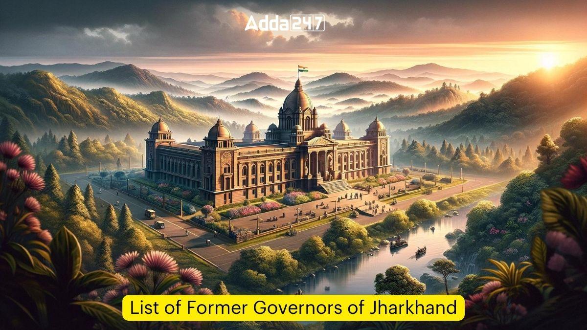 List of Former Governors of Jharkhand