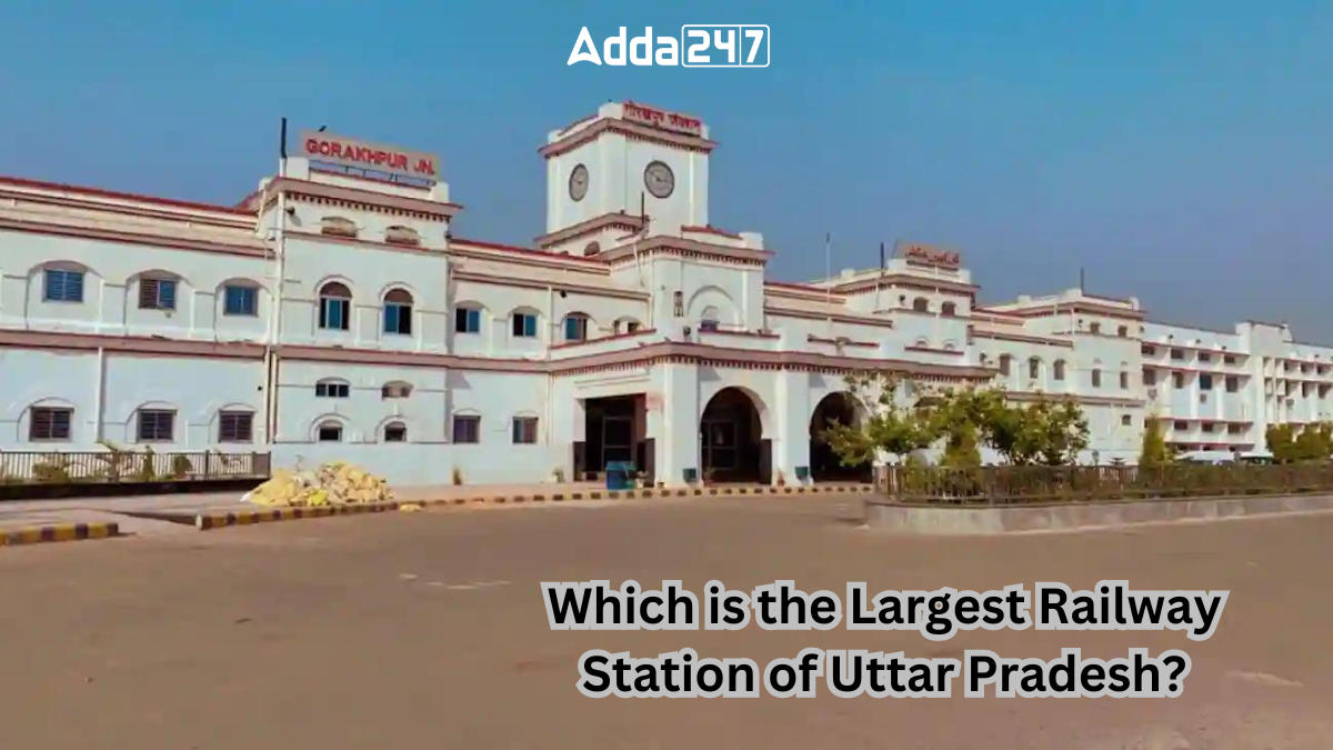 Which is the Largest Railway Station of Uttar Pradesh