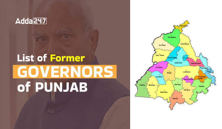 List of Former Governors of Punjab