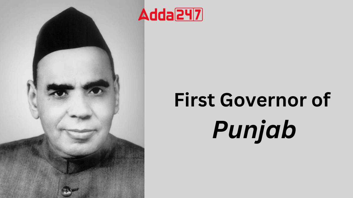 First Governor of Punjab