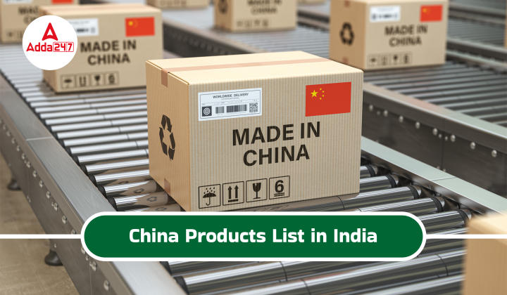 China Products List in India