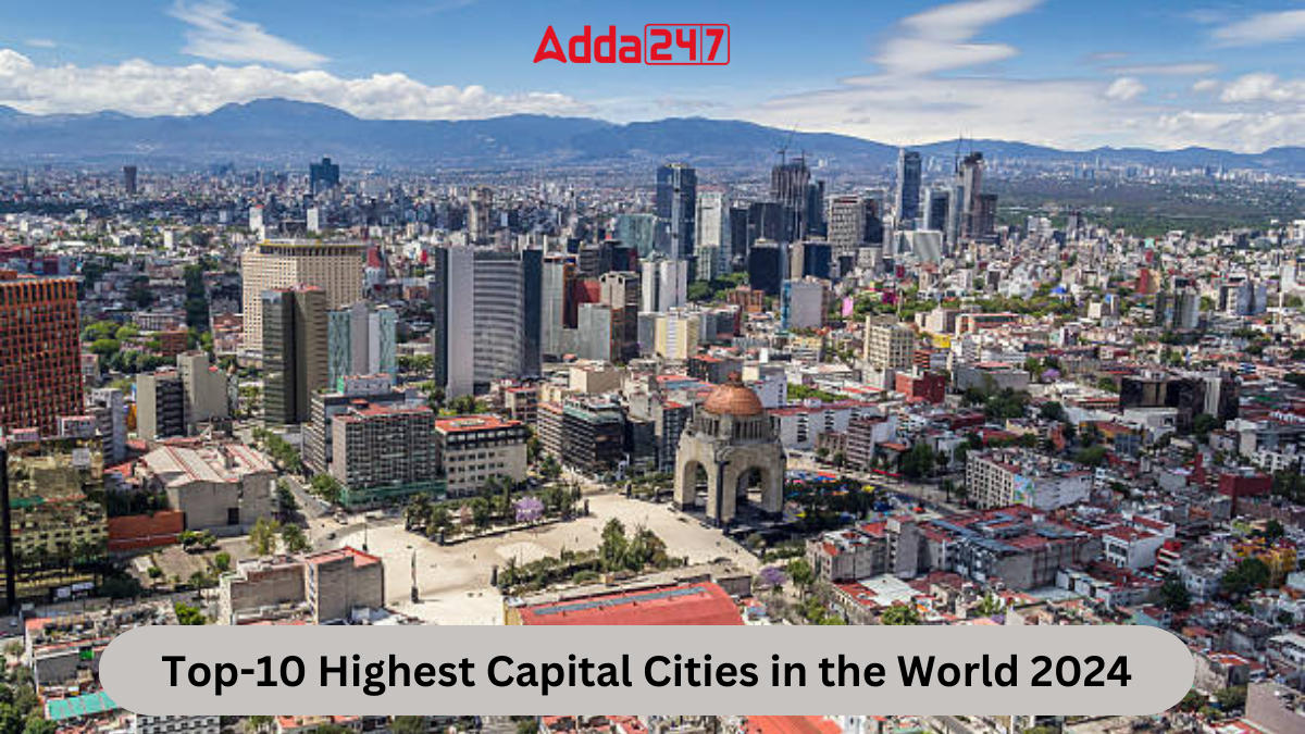 Top-10 Highest Capital Cities in the World 2024