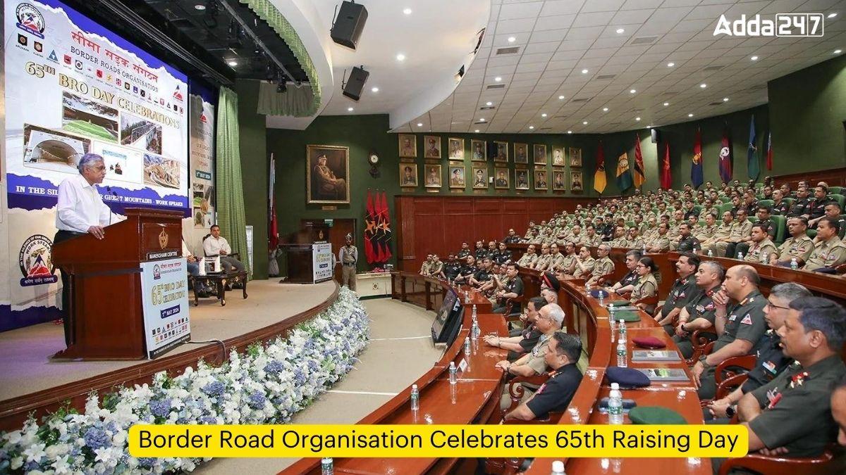 Border Road Organisation Celebrates 65th Raising Day