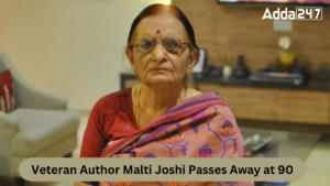 Veteran Author Malti Joshi Passes Away at 90