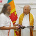 Sri Sri Ravi Shankar Receives First Stamp Commemorating 200 Years of Indian Origin Tamils in Sri Lanka