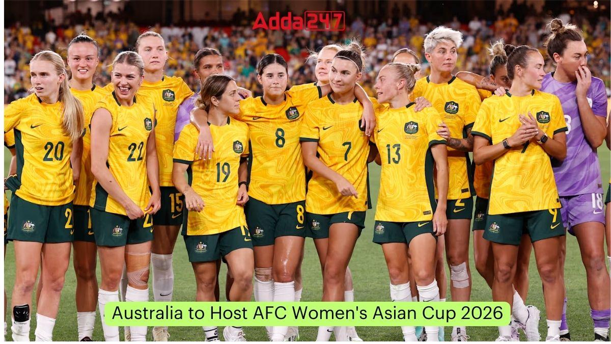 Australia to Host AFC Women's Asian Cup 2026
