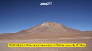 World's Highest Observatory Inaugurated in Chile by University of Tokyo