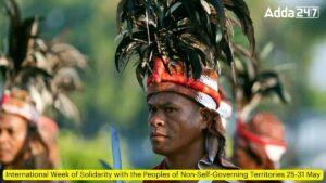 International Week of Solidarity with the Peoples of Non-Self-Governing Territories 25-31 May