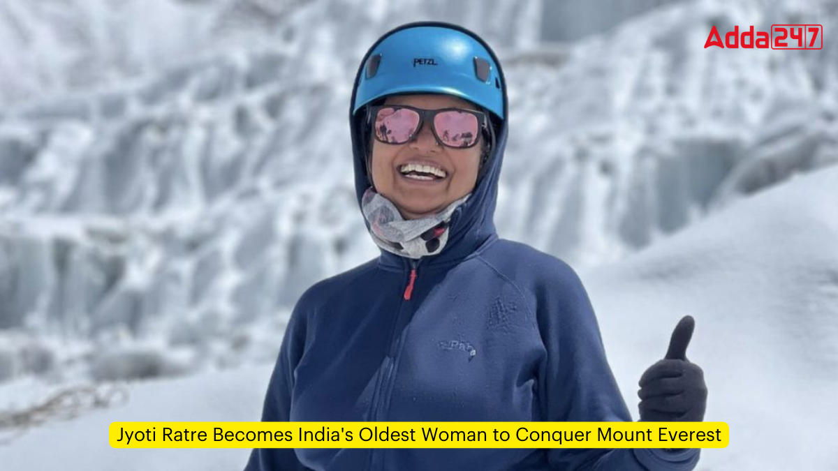 Jyoti Ratre Becomes India's Oldest Woman to Conquer Mount Everest