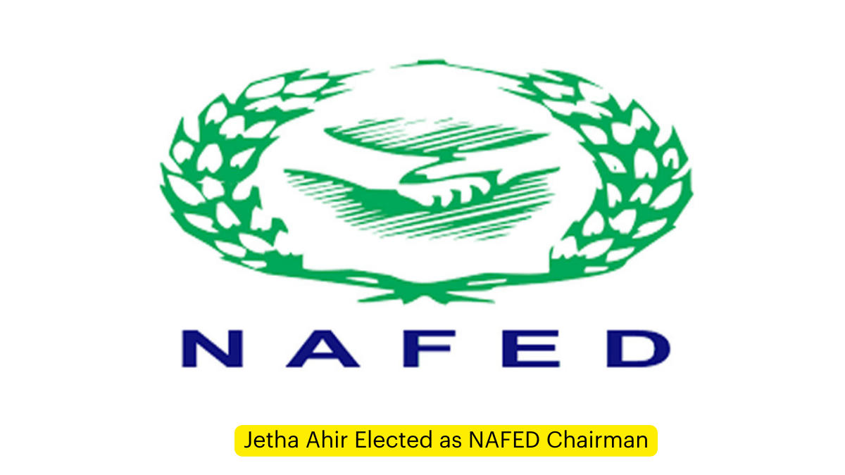 Jetha Ahir Elected as NAFED Chairman
