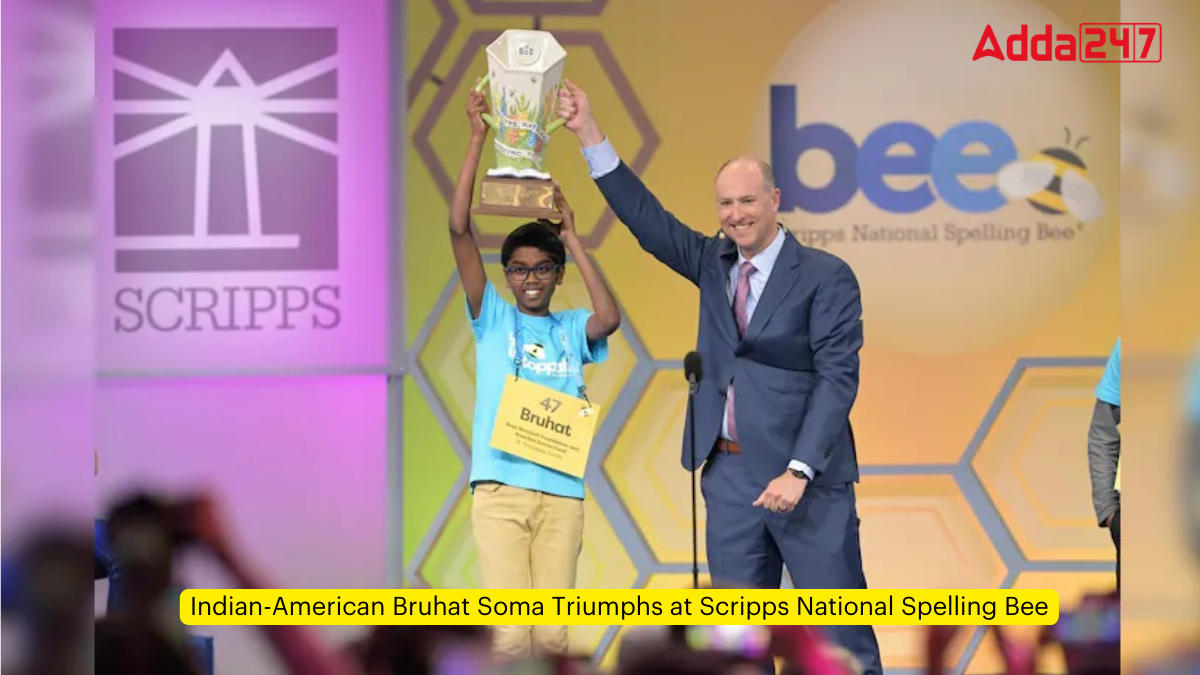 Indian-American Bruhat Soma Triumphs at Scripps National Spelling Bee
