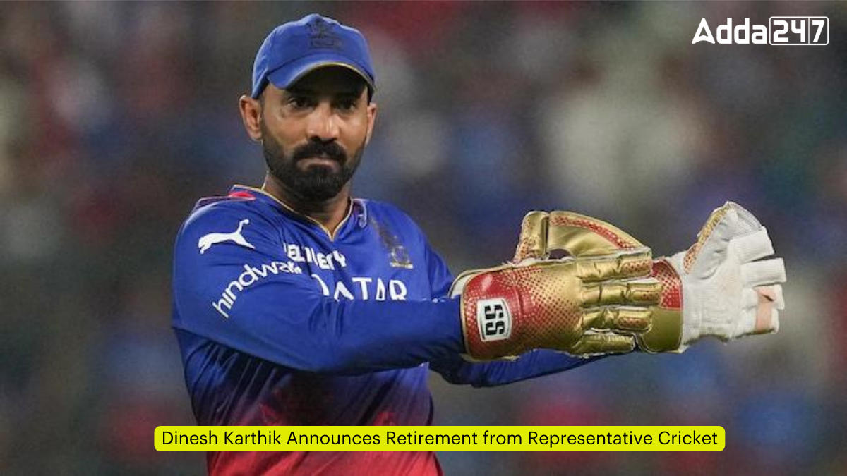 Dinesh Karthik Announces Retirement from Representative Cricket