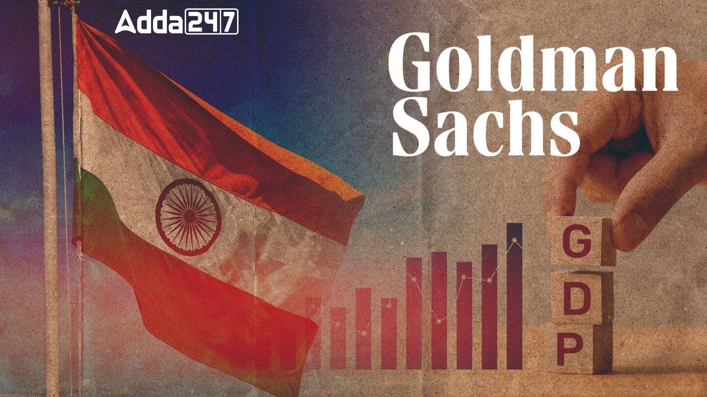 Goldman Sachs Boosts India GDP Forecast to 6.9% for CY24