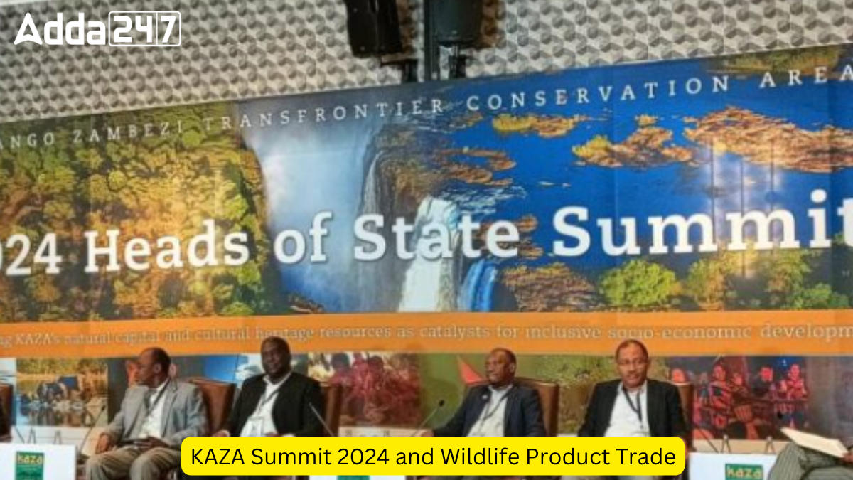 KAZA Summit 2024 and Wildlife Product Trade